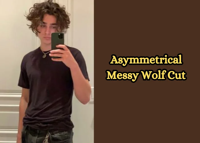 Asymmetrical Messy Wolf Cut