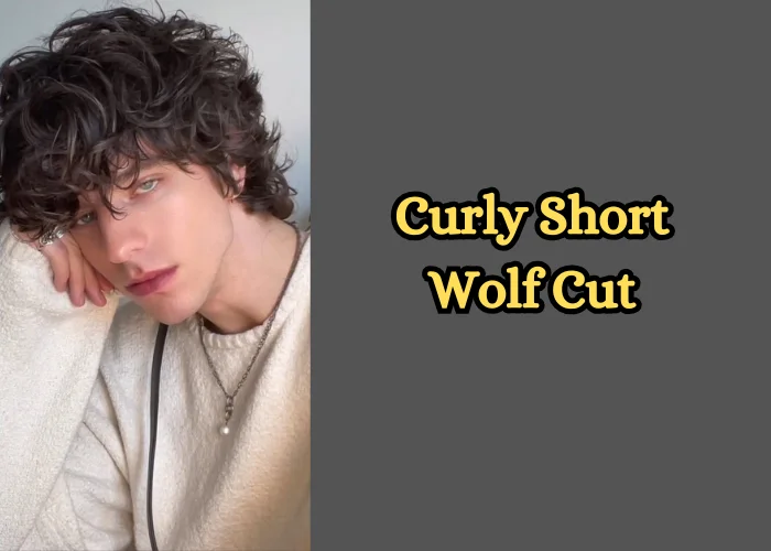 Curly Short Wolf Cut