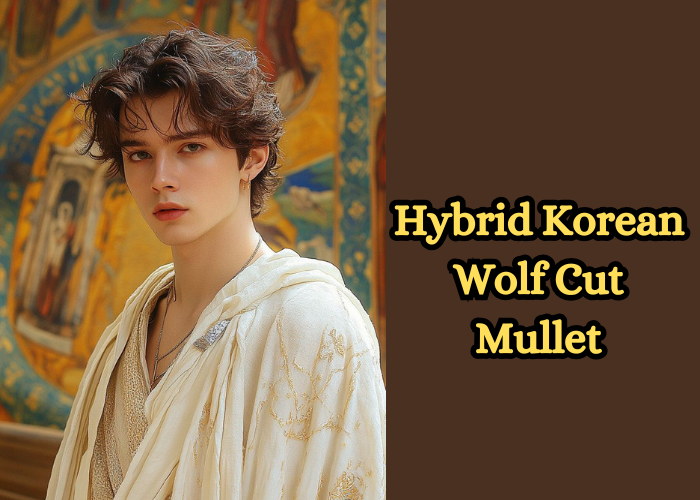 Hybrid Korean Wolf Cut Mullet