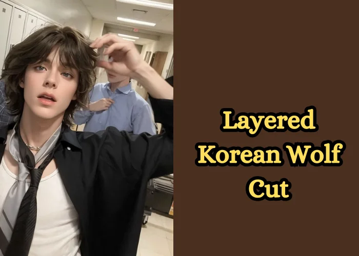 Layered Korean Wolf Cut