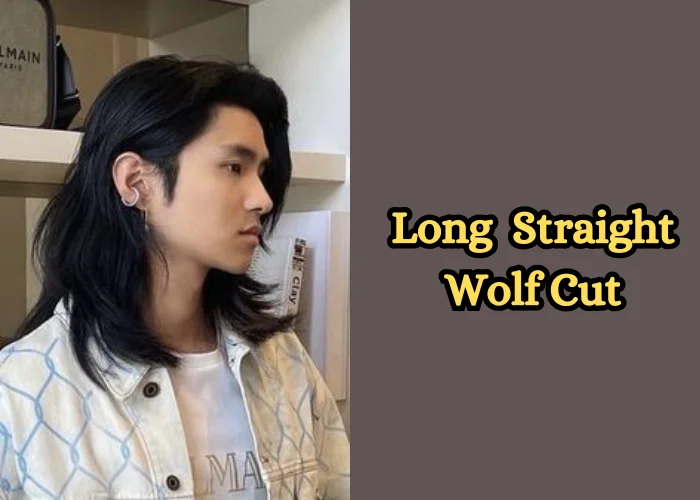 Long Straight Wolf Cut
