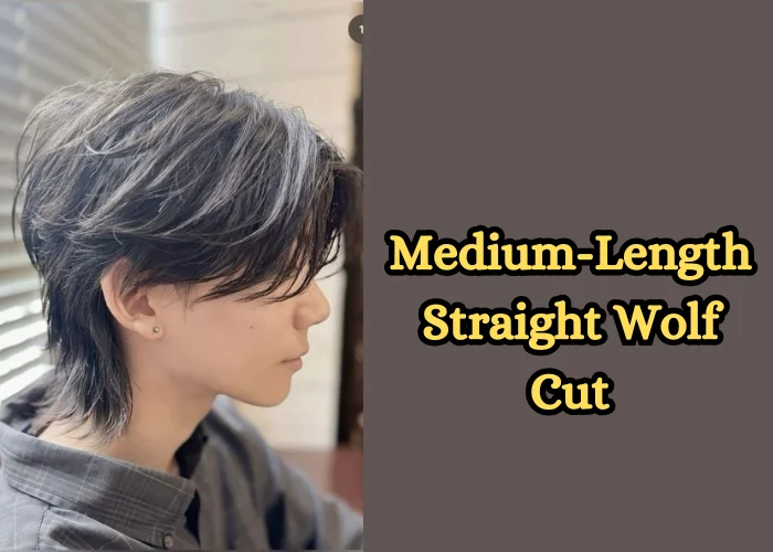 Medium-Length Straight Wolf Cut