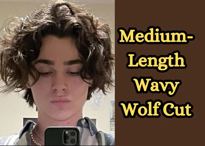 Medium-Length Wavy Wolf Cut