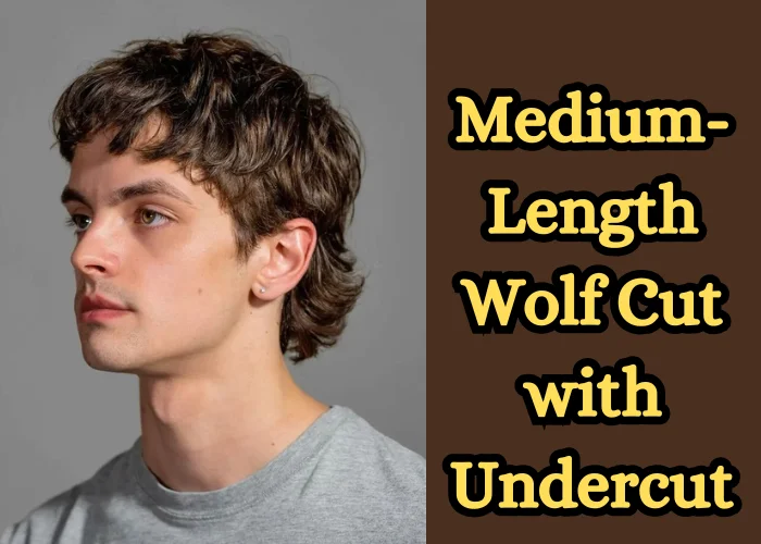 Medium-Length Wolf Cut with Undercut