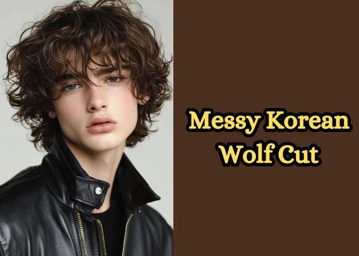 Messy Korean Wolf Cut