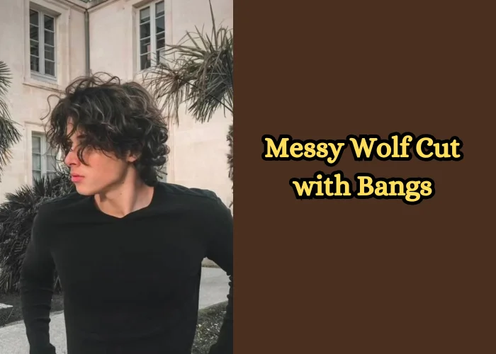 Messy Wolf Cut with Bangs