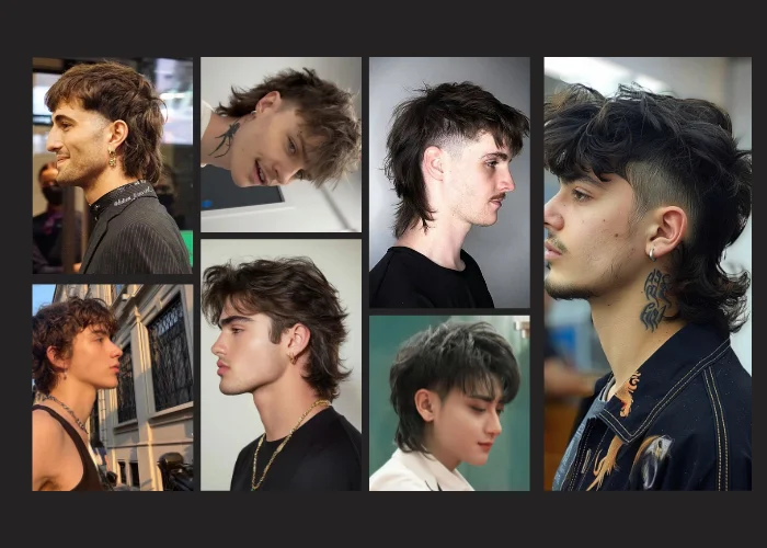 Mullet Wolf Cut Men Top Bold & Edgy Styles to Rock in 2025!