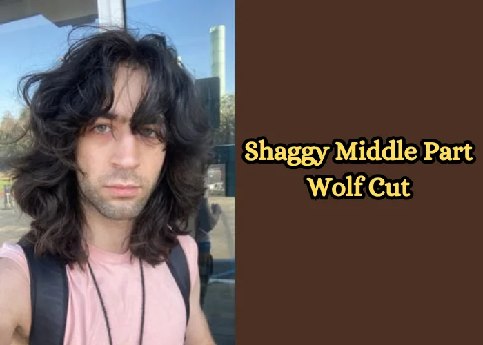 Shaggy Middle Part Wolf Cut