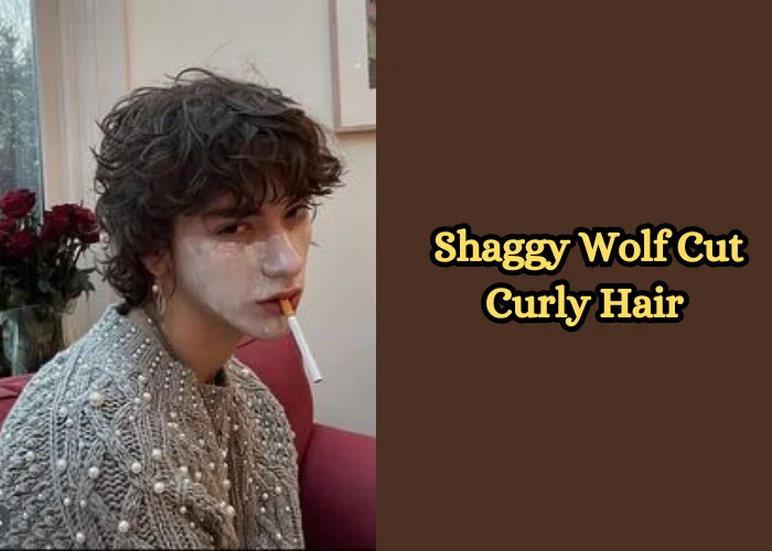 Shaggy Wolf Cut Curly Hair