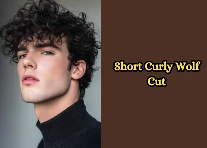 Short Curly Wolf Cut