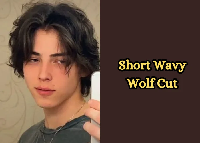 Short Wavy Wolf Cut