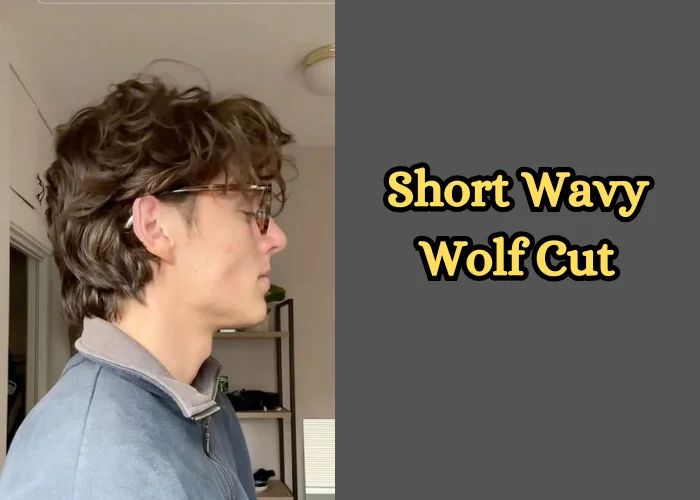 Short Wavy Wolf Cut