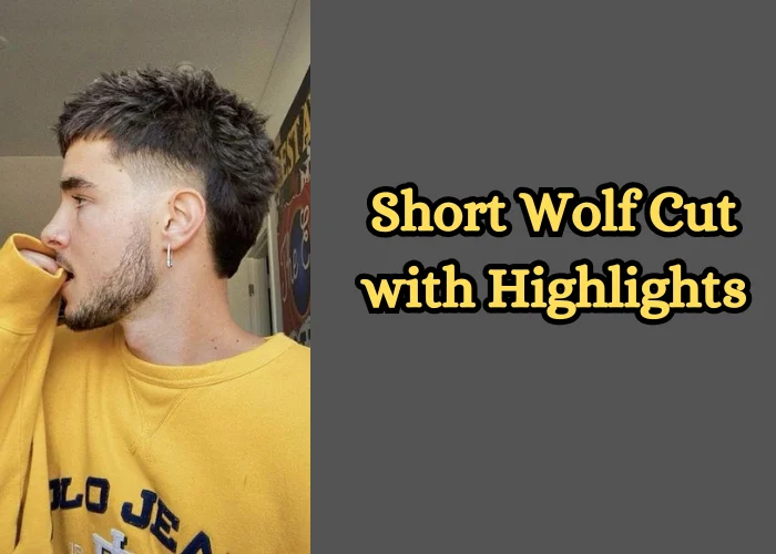 Short Wolf Cut with Highlights