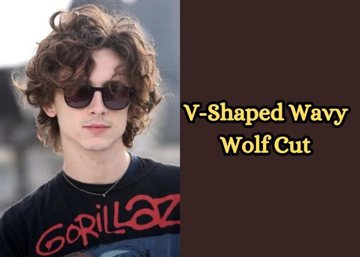 V-Shaped Wavy Wolf Cut