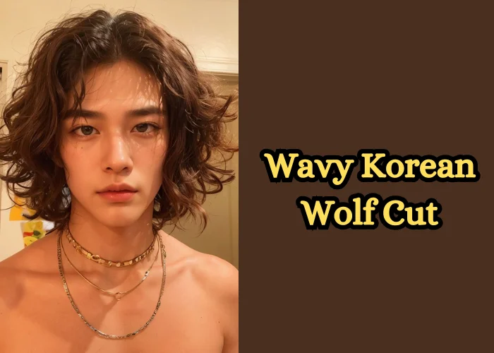 Wavy Korean Wolf Cut