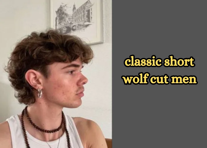 classic short wolf cut men